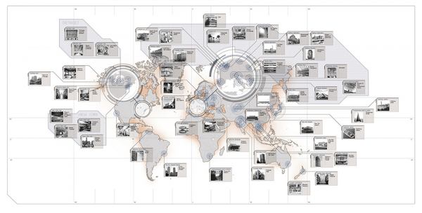 MCA worldmap of abandoned key buildings