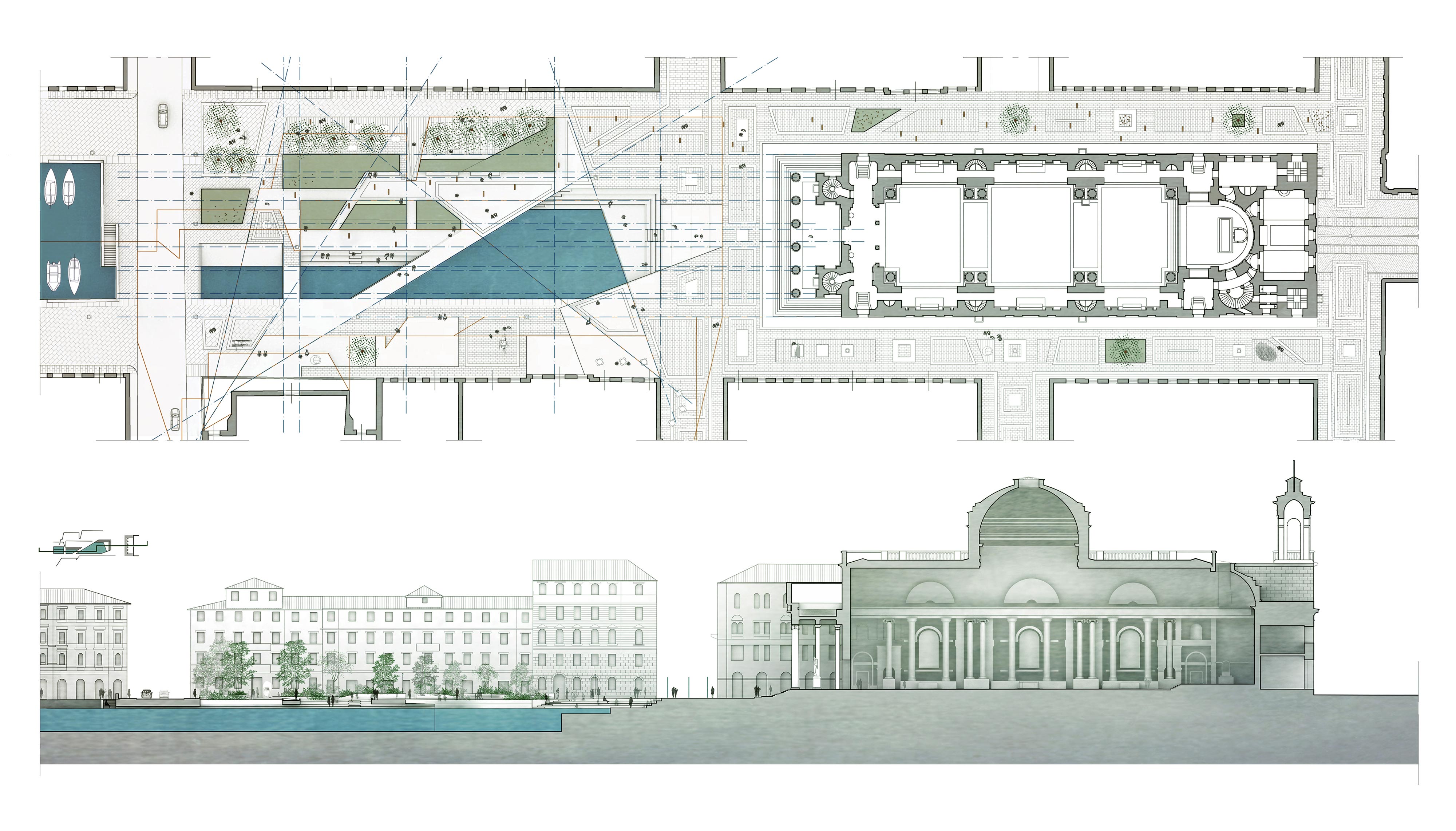 MCA_Sant Antonio Musicale_Plan and Section